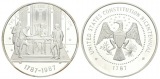 USA, Medaille 1987, PP, Ag, 23,75 g, Ø 38,6 mm