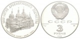 Russland, 3 Rubel 1988, Ag, PP