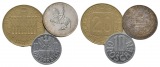 Österreich, 20 Schilling 1980;  5 Schilling 1965; 10 Groschen...