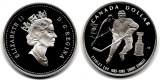 Kanada  1 Dollar 1993  FM-Frankfurt  Feingewicht: 23,28g  Silb...