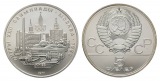 Russland, 5 Rubel 1977 Olympische Spiele, Ag