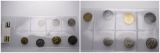 Ghana, 4 Kleinmünzen; Westsahara 3 Kleinmünzen