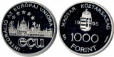 Ungarn  1000 Forint  1995  FM-Frankfurt  Feingewicht: 29,10g S...