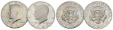 USA, 1/2 Dollar 1971/ 1983