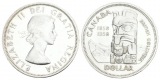 Canada, 1 Dollar 1958