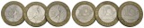 Frankreich, 10 Francs 1988/ 1991/ 1992