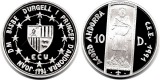 Andorra  10 Dinar (1 ECU)  1994 FM-Frankfurt  Feingewicht: 29,...