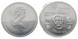 Canada, 10 Dollar 1976 Olympische Spiele, Ag 0,925; 48,6 g