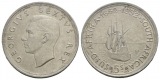 Südafrika, 5 Shilling 1952; AG 0,500; 28,32 g