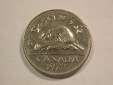 B17 Kanada 5 Cent 1972 Biber in vz/vz-st  Originalbilder