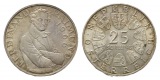 Österreich 25 Schilling 1966, Ferdinand Raimund, AG