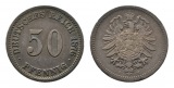 Deutsches Kaiserreich, 50 Pfennig 1876 C