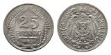 Deutsches Kaiserreich, 25 Pfennig 1911 E