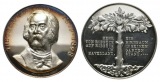 Theodor Fontane, Medaille (Prägemedaille aus Feinsilber), 29,...