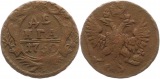 8189 Russland 1/2  Kopeke Denga 1730