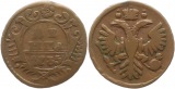 8191 Russland 1/2  Kopeke Denga 1735