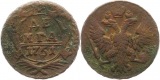 8203 Russland 1/2 Kopeke Denga  1751