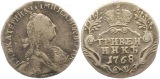 8212 Russland  10 Kopeken Silber  1768