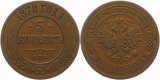 8274  Russland 5 Kopeken   1878