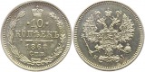 8278  Russland 10 Kopeken   1868