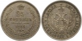 8283  Russland 25 Kopeken   1855