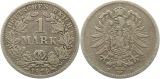 8326 Kaiserreich 1 Mark Silber 1874 F