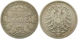 8348 Kaiserreich 1 Mark Silber 1880 A