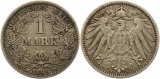 8361  Kaiserreich 1 Mark Silber 1899 G