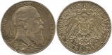 8376 Kaiserreich Baden 2 Mark 1902 Regierungsjubiläum