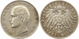 8390 Kaiserreich Bayern 3 Mark 1912