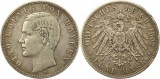 8392 Kaiserreich Bayern 5 Mark 1902