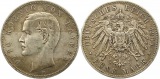 8394 Kaiserreich Bayern 5 Mark 1907