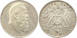8396 Kaiserreich Bayern 2 Mark 1911 Luitpold