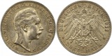 8425 Kaiserreich Preussen 3 Mark 1911