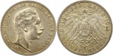 8426 Kaiserreich Preussen 3 Mark 1912