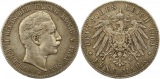 8431 Kaiserreich Preussen 5 Mark 1904
