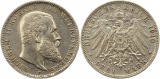 8461 Kaiserreich Württemberg 3 Mark 1910