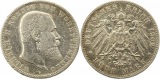8466 Kaiserreich Württemberg 5 Mark 1902