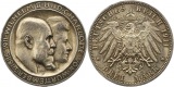 8468 Kaiserreich Württemberg 3 Mark 1911 Silberhochzeit