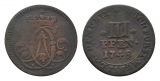 Münster, Cu 3 Pfennig 1748