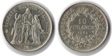 Frankreich  10 Francs  1970  FM-Frankfurt  Feingewicht: 22,5g ...
