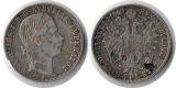 Österreich-Habsburg  1 Florin  1860  FM-Frankfurt Feingewicht...