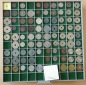 Belgien, 84 Kleinmünzen, ohne Tablett (Originalbilder per Ema...