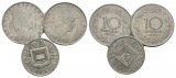 Österreich, 3 Kleinmünzen