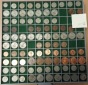 Großbritannien, 91 Kleinmünzen, ohne Tablett (Orig.Bild kann...