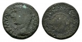 Antike, Makedonien, Claudius 41-54; Bronzemünze 9,25 g