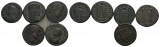 Antike, 5 Bronzemünzen