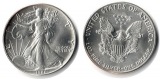 USA  1 Dollar (American Eagle) 1986 FM-Frankfurt Feingewicht: ...