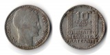 Frankreich  10 Francs  1930  FM-Frankfurt  Feingewicht: 6,8g  ...