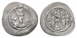 Antike; Griechenland Sassaniden; Silbermünze 3,91 g